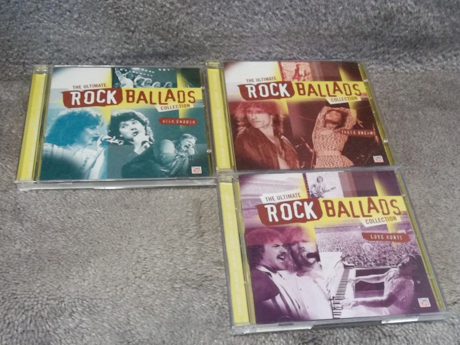 4 TIME LIFE THE ULTIMATE ROCK BALLADS - CDs