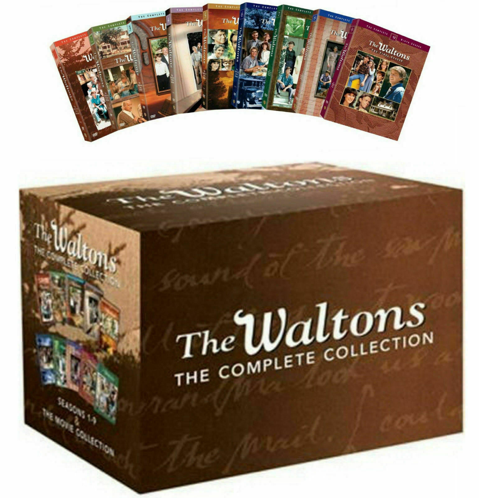 Primary image for The Waltons Complete Series DVD Box Set Seasons 1-9 + 6 Movies 