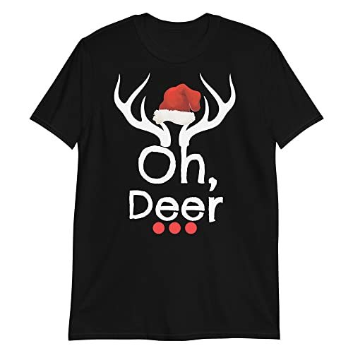 Oh Deer T-Shirt Black