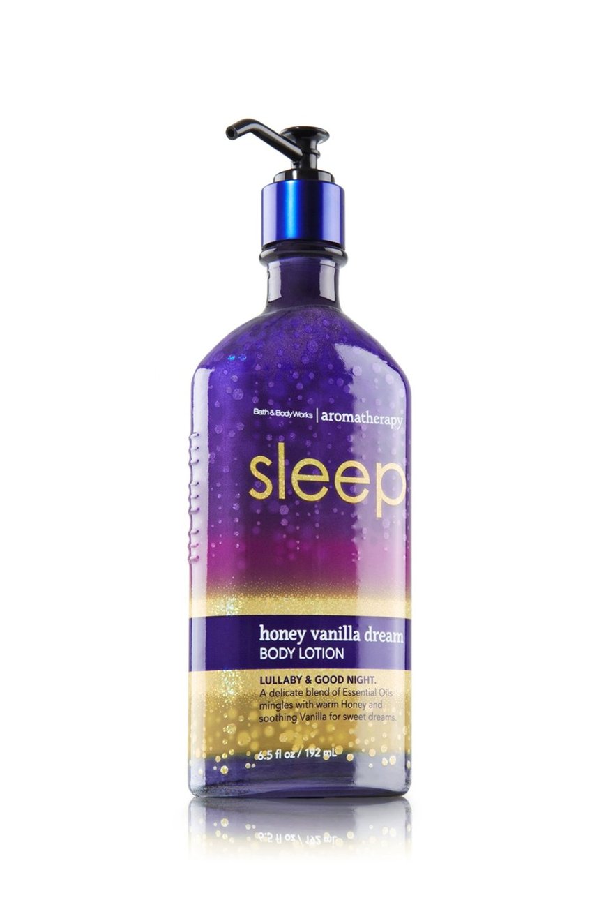bath & body works sleep lotion
