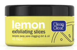 Clean &amp; Clear Lemon Exfoliating Slices Wipes, 45 Count - $12.79