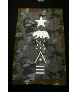 Tony Hawk T Shirt Mens Black Camo XXL California Bear 2X Short Sleeve - $7.88