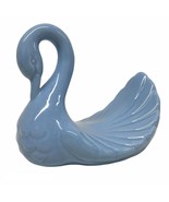 Vintage Porcelain Swan  Hand Towel Dish by Andre Richard Made in Japan BLUE - $27.50