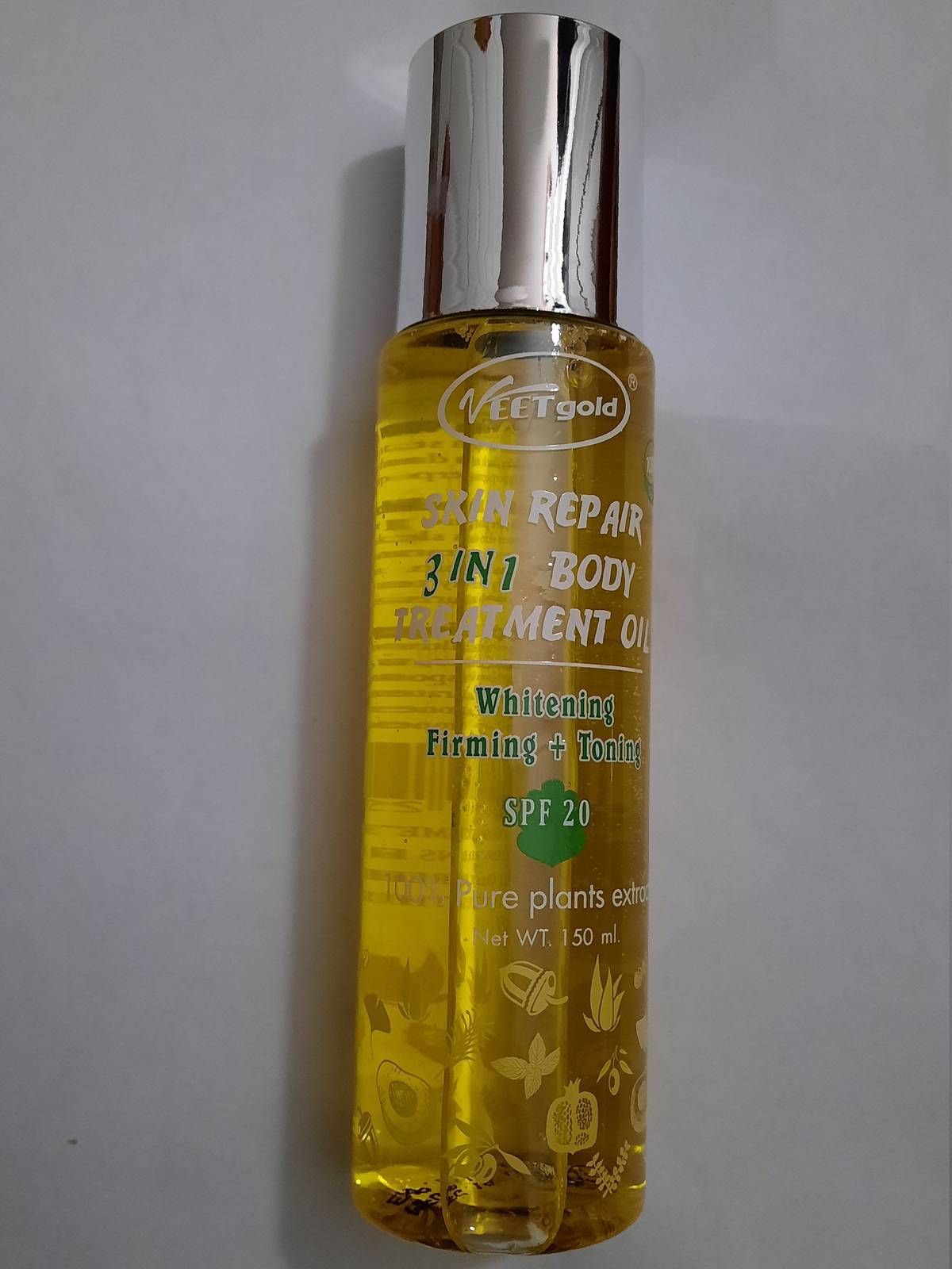 Veet gold skin body treatment oil with spf 20 Lightening Cream