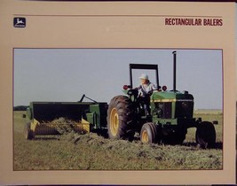 1988 John Deere 328, 338, 348, 468 Rectangular Balers Brochure - $10.00