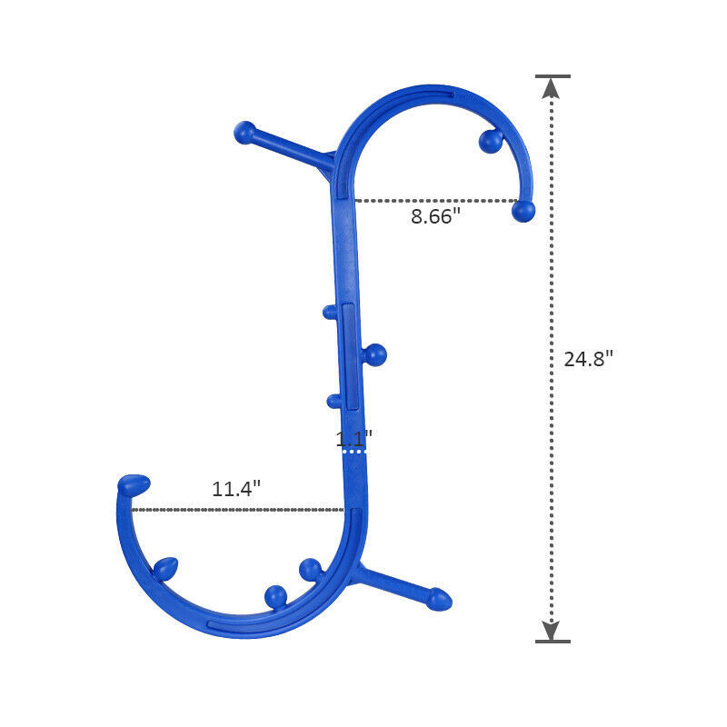 Self Massage SShaped Hook Deep Therapy Full Body Back Buddy Original
