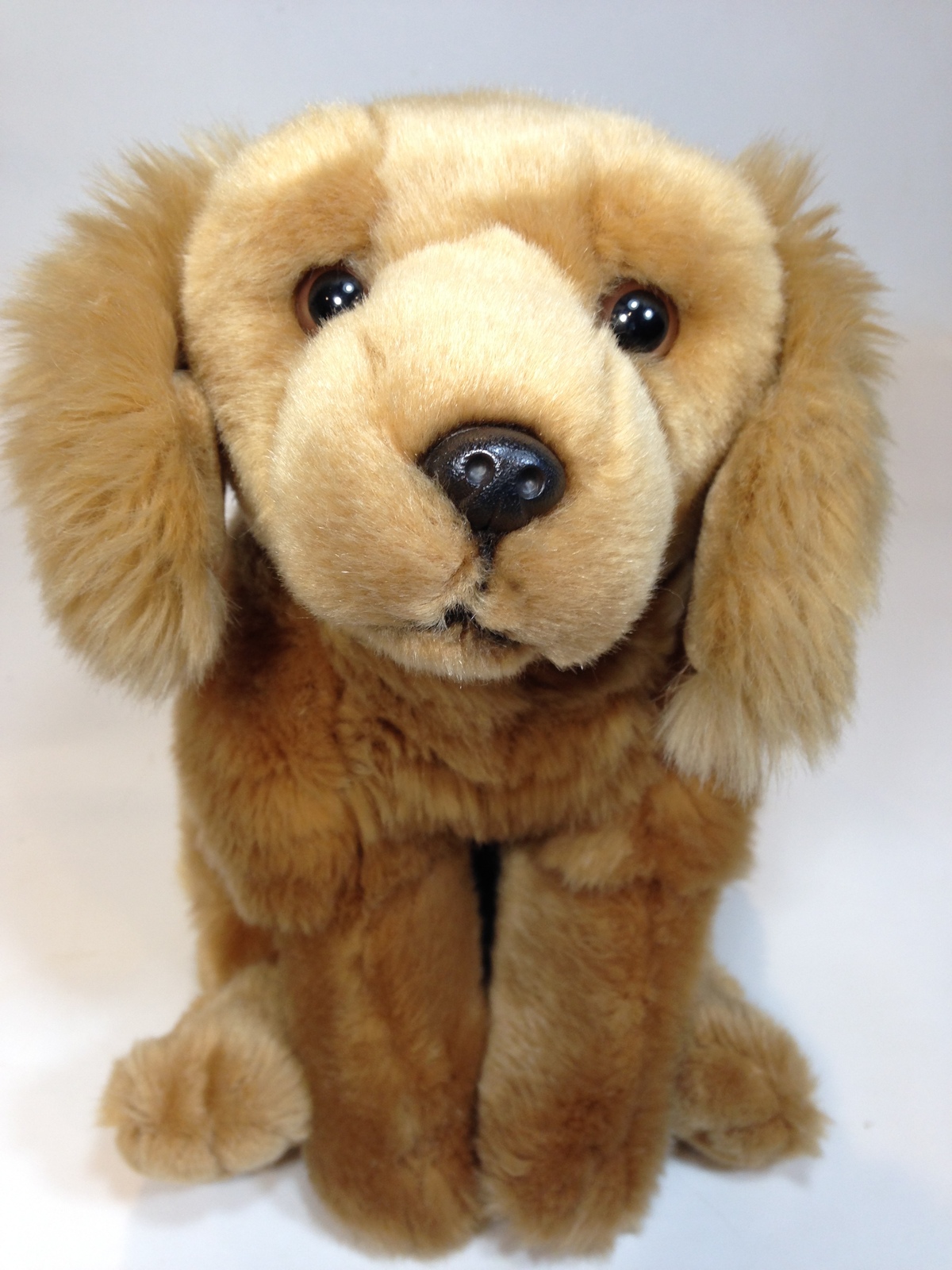 giant stuffed golden retriever