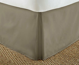 PREMIUM BED SKIRT PLEATED SUPER SOFT SOLID 14" DROP DUST RUFFLE QUEEN or KING image 11