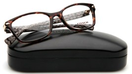 New Coach HC6065 5291 Dark Tortoise Eyeglasses Frame 51-17-135mm B34mm - $81.33