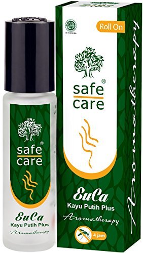 Safe Care EuCa Roll On (Eucalyptus Oil/Cajuput Oil), 10 ml (Pack of 6)