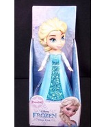 Disney Frozen Mini Toddler ELSA glitter dress 3&quot; poseable figure NEW - $9.85