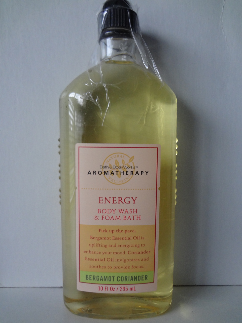 Bath & Body Works Aromatherapy BERGAMOT CORIANDER Energy Body Wash