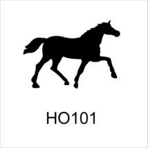 Horse vinyl sticker - many colours to choose from - $2.75