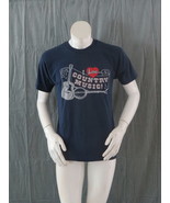 Vintage Graphic T-shirt - I love Country Music - Men&#39;s Large - $49.00