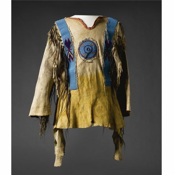 buckskin war shirt