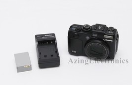 Canon PowerShot G12 10.0MP Digital Camera - Black ISSUE image 1