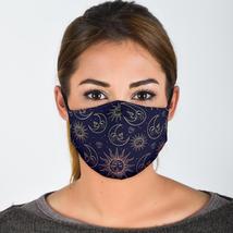Sun Moon Spirit Face Mask with Filter Pocket + 2 Free Filters Adult Size - $19.99