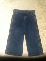 Wrangler jeans -Boys-Size 4 Reg.  blue cargo. - $4.99