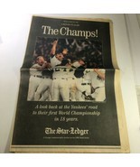 VTG The Star-Ledger Newspaper October 29 1996 - New York Yankees Champions - $28.45