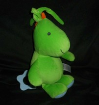 Child Of Mine Carter's Green Dragon Dinosaur Musical 63226 Stuffed Animal Plush - $13.10