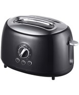 PET-BTWTS270BK Brentwood Appliances TS-270BK Cool-Touch 2-Slice Retro To... - $59.10