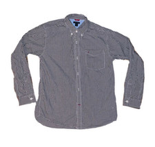 Tommy Hilfiger Boys Button Down Long Sleeve Shirt L 16-18 - $12.00