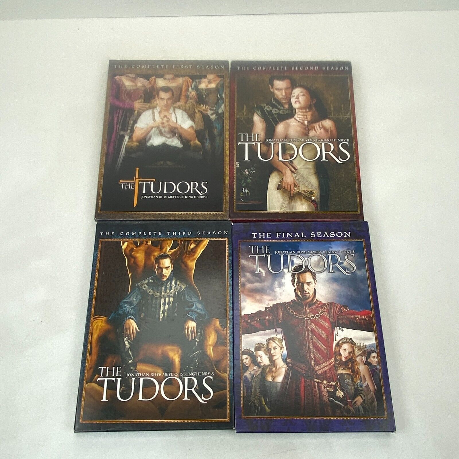 The Tudors: The Complete Seires (DVD, 2007-2010) Season 1-4 All [Good ...