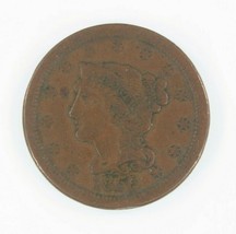1856 Grand Cents En VF État, Marron Couleur, Beau Détail, Pas De Problèmes - $39.58