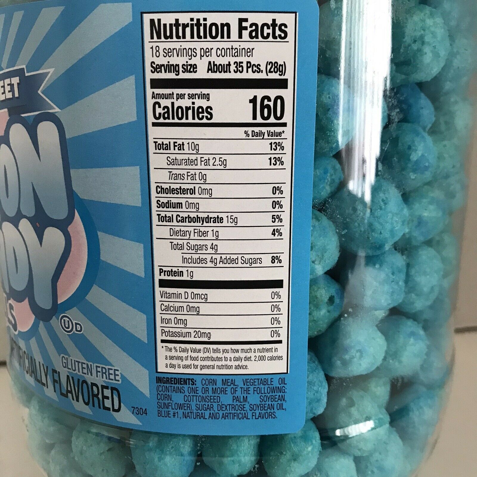Herr’s Cotton Candy Balls Crunchy And Sweet Cotton Candy Balls—18oz