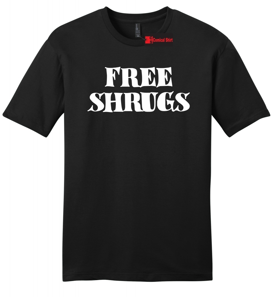 Image of Free Shrugs Mens Soft Tee