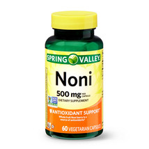 Spring Valley Noni Vegetarian Capsules, 500 Mg, 60 Count - $25.31