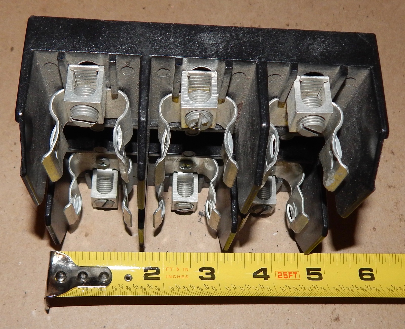 Marathon 6J60A3B Class J Fuse Holder 600V 60A CUAL 75C USA 181S