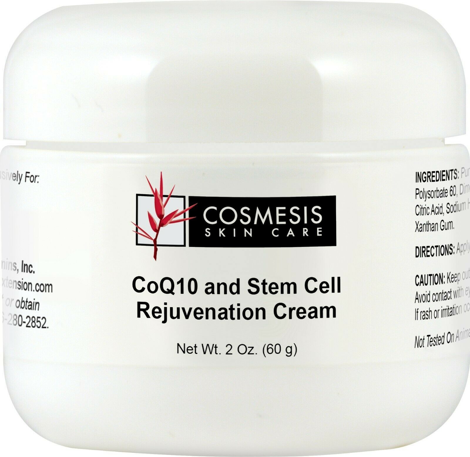 Cosmesis CoQ10 and Stem Cell Rejuvenation Cream 2 oz