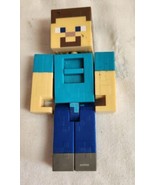 Minecraft Zombie Steve Plastic 5 inch Figure - $9.99