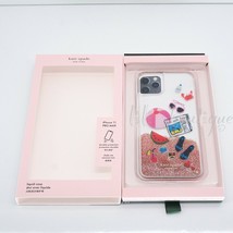 NIB New Kate Spade Pool Party Liquid Glitter Case Cover iPhone 11 Pro Ma... - $28.95