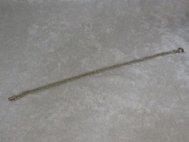 STERLING SILVER DIAMOND CUT WOVEN CHAIN 8&quot; BRACELET - $32.49