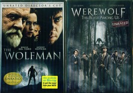 UNIVERSAL&#39;S WOLFMAN 1+2 Unrated: Werewolf The Beast Among Us-Hopkins-NEW... - $19.79