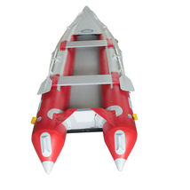 BRIS 12ft Inflatable Kayak Fishing Tender Inflatable Canoe Boat With Air Floor image 4