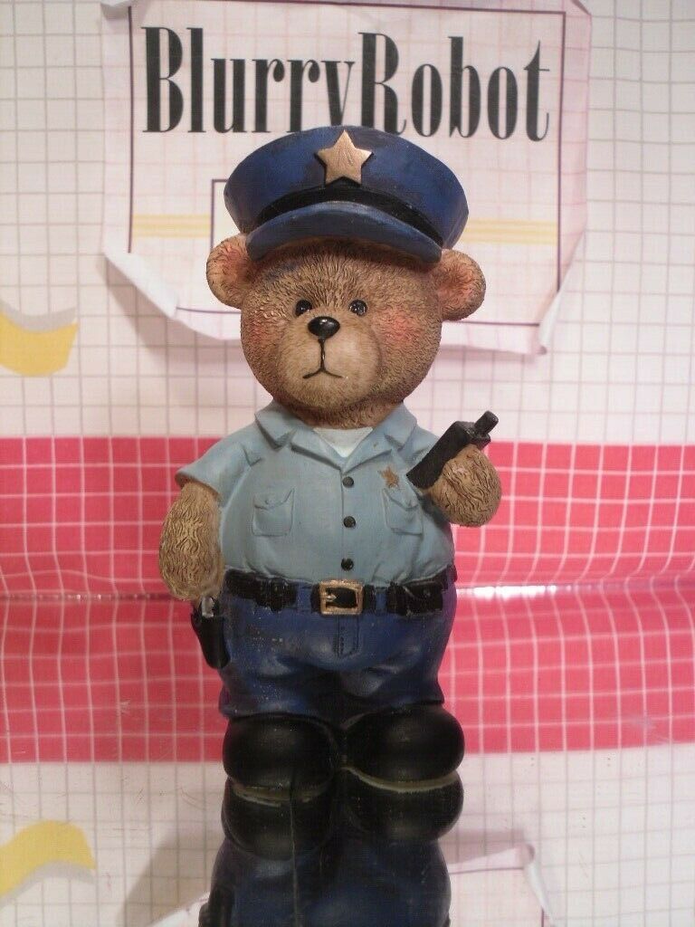 policeman teddy bear