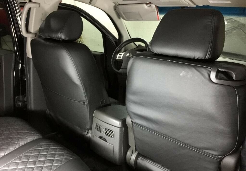 NISSAN PATHFINDER 5 seats SEAT COVERS PERFORATED LEATHERETTE eco