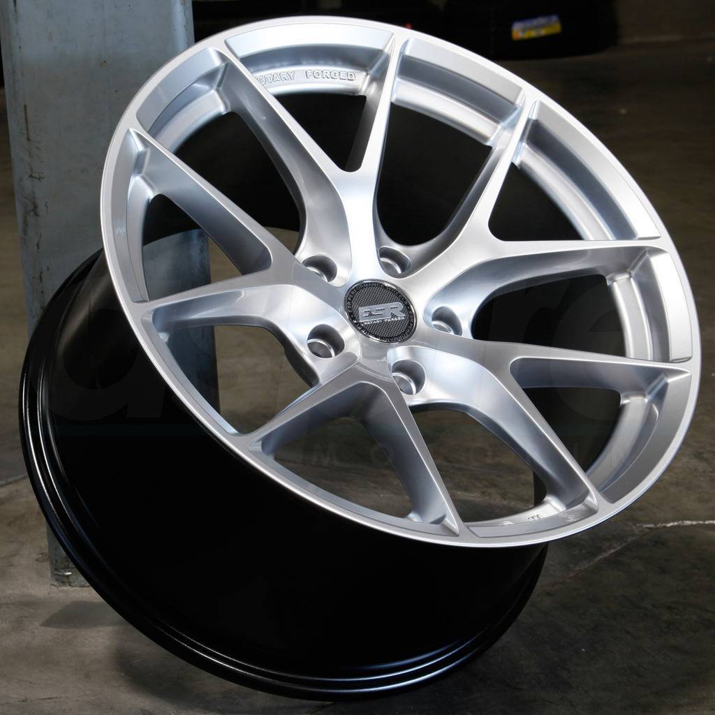 19x9-5-19x10-5-esr-rf02-rf2-5x112-custom-22-22-hyper-silver-wheels-rims