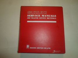 1983 Suzuki GN125 125D Service Repair Manual w/Supp 2 Vol Set Factory OEM - $36.98