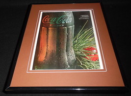 1966 Coca Cola Christmas 11x14 Framed ORIGINAL Vintage Advertisement - $44.54