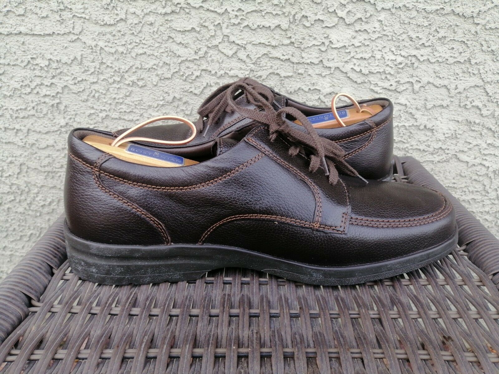 Mephisto Runoff Air Jet Men Sz 10.5 Brown Leather Casual Oxford Shoe ...