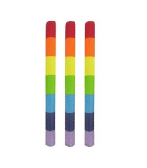cricket bat grip 7 multi color grips