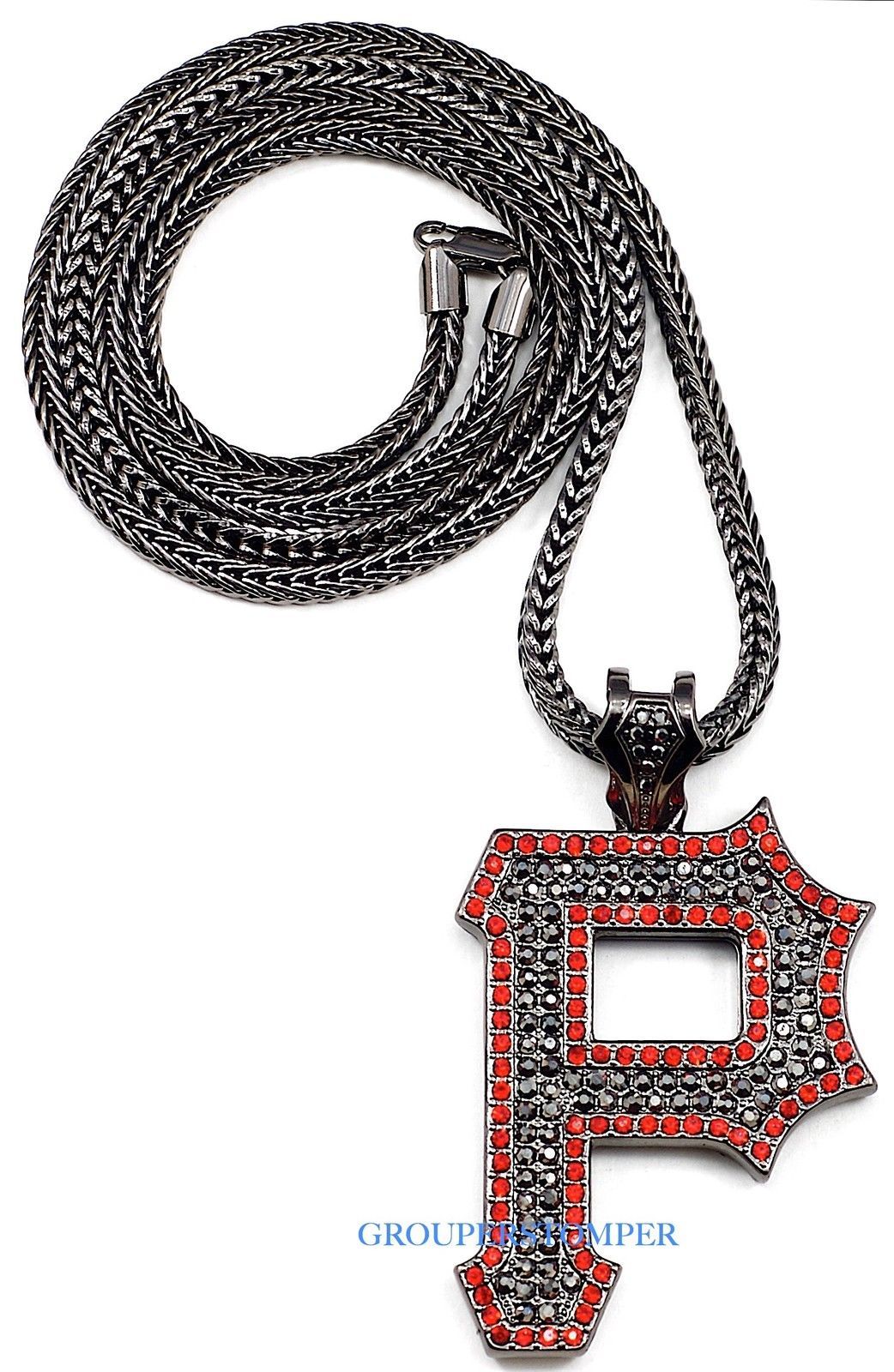 SYRP Necklace New Iced Out Pendant With 36 Inch Chain Hip Hop Style!