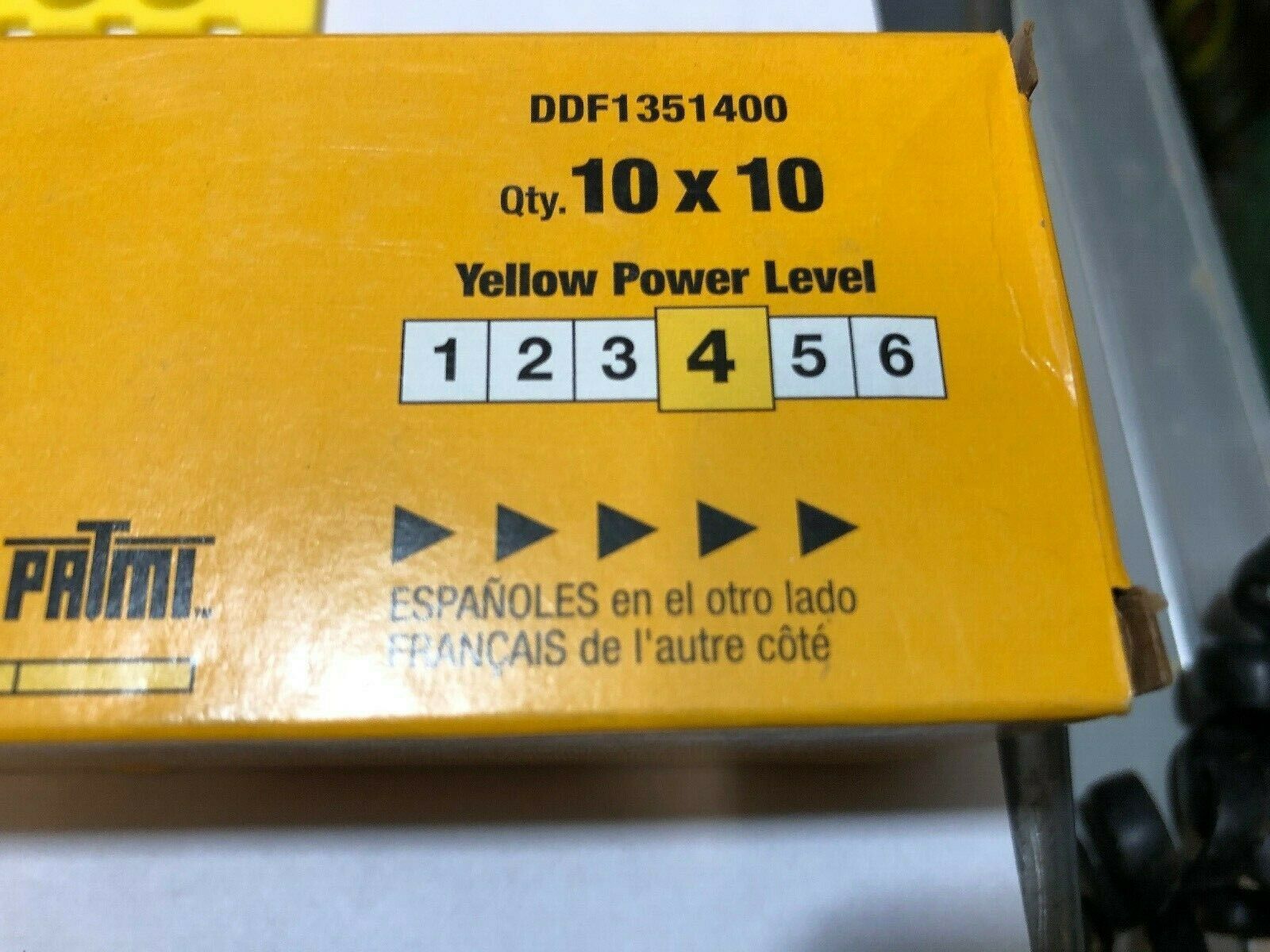 Power Fasteners Actuated Powder Loads 100-Count 0.27 Caliber Yellow Shot Strip Loads