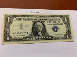 United States Washington circulated banknote blue 1957  A #61 - $12.95