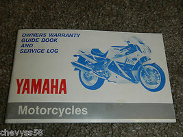 Yamaha Warranty Guide Book #1 Shop Service Repair Manual - $15.03