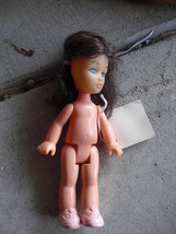 Vintage 1988 Mattel Plastic Vinyl Character Girl Doll 6" Tall - $15.84